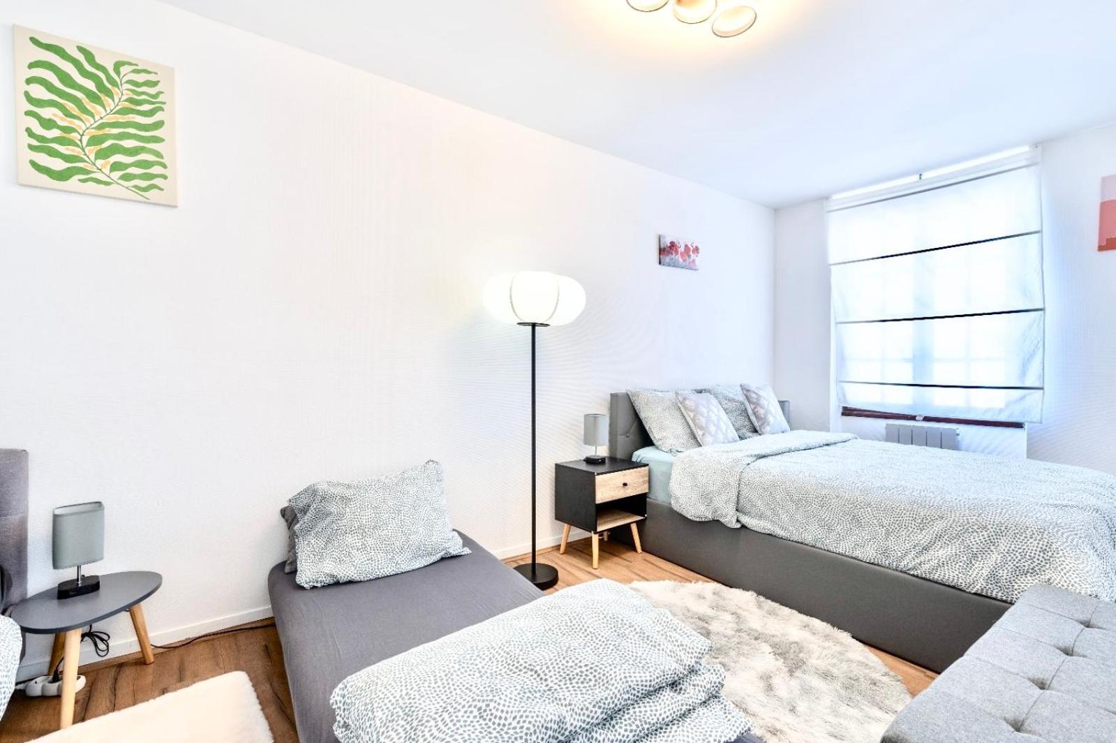 Apartment Grand 38m2, Aeroport Paris Cdg, Disneyland Paris, Parc Asterix, Chambre, Salon *